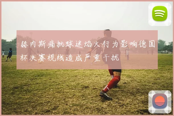 赫内斯痛批球迷焰火行为影响德国杯决赛视线造成严重干扰